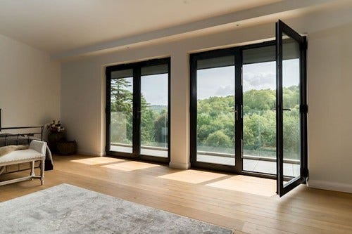 REAL Aluminium made to measure french doors
